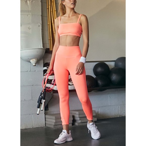 🎉LAST CHANCE🎉 NWT FP Movement Very Prairie Legging / Papaya Punch - Picture 3 of 6